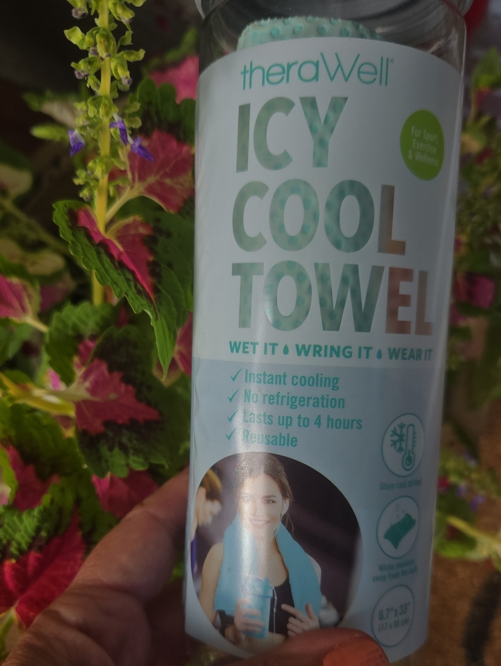 Icy Cool Towel - Aqua Cooling Towel